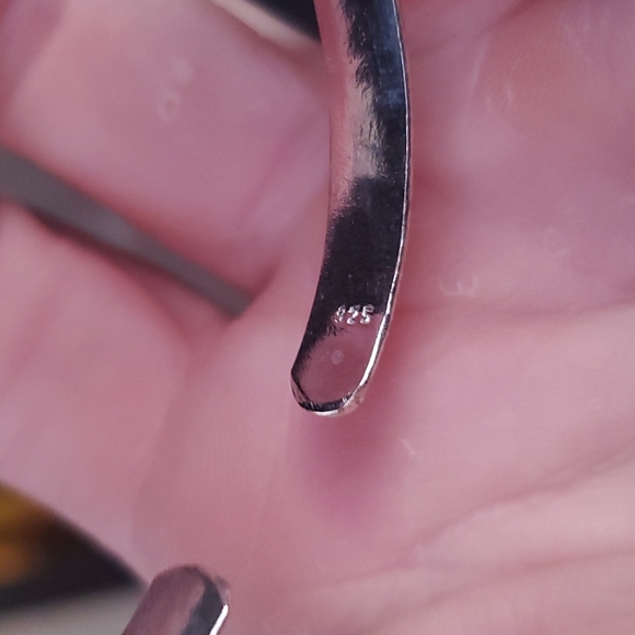 New Rainbow Moonstone 925 Silver Butterflies Poison Cuff Bracelet. - Picture 7 of 12